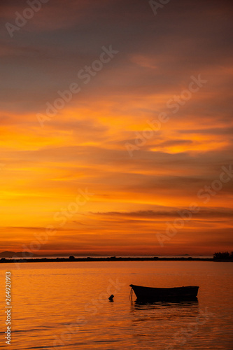 Puglia - Porto Cesareo - rosso tramonto  © Biagio