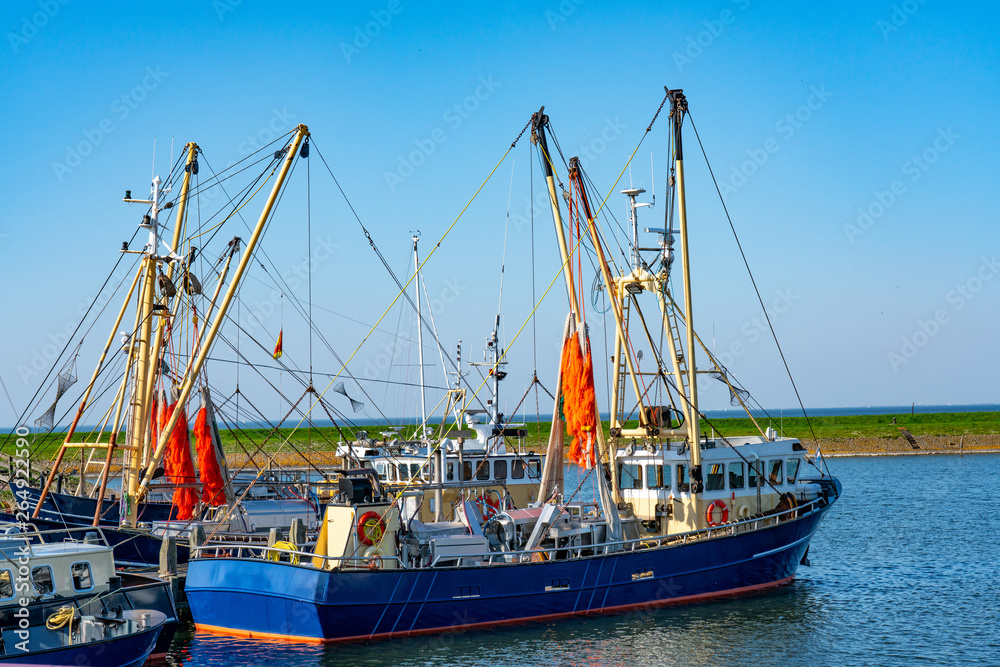 Hafenszene Stavoren, Holland