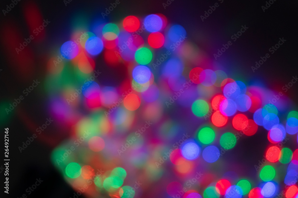 Bokeh lights on the background Bokeh lights on the background