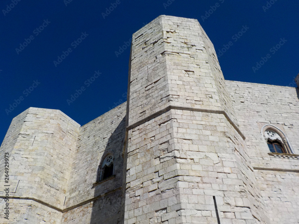 italy puglia perfectly octagonal geometric castel del monte puglia XIII century 2018