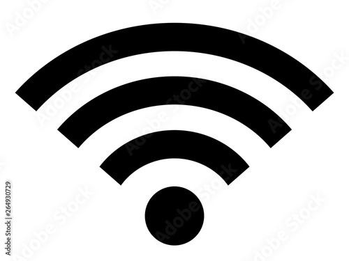 Wifi icon wireless internet connection signal photo