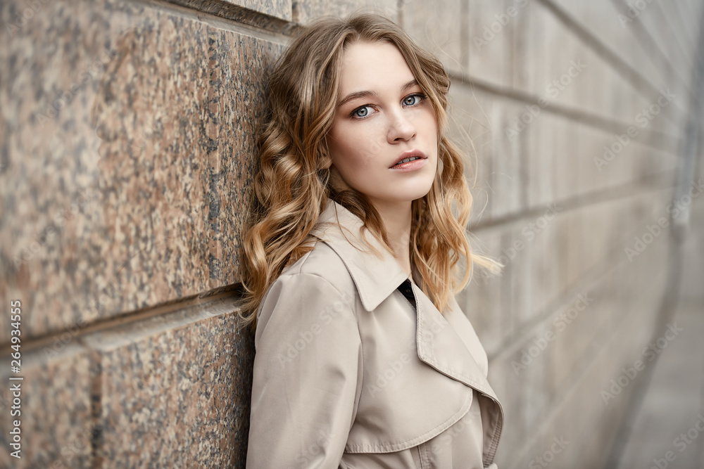 Fototapeta premium beautiful blonde woman