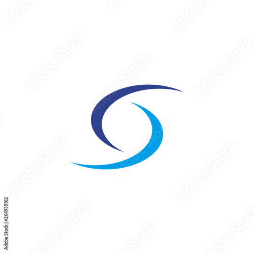Free Download Wave icon logo design vector template - GFXLoad