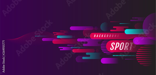Abstract Sport Background, active motion, Dynamic, vector illustration.
