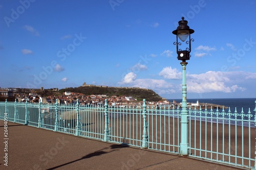 Looking over Scarborough seafront, North Yorkshire. photo