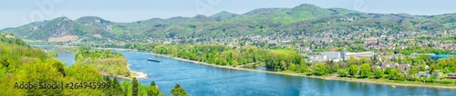 Panorama des Rheintales bei Bad Honnef photo