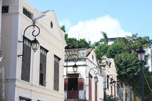 Historical Buildings around Tap Seac Square, Macau photo