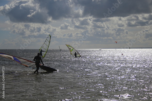 Morze windsurfing 