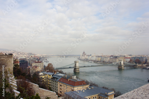 View of the Danube, Budaesht, Hungary © yta