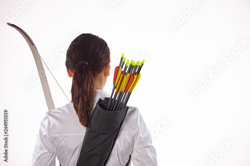 Wallpaper Mural Frau mit Bogenköcher Rücken Torontodigital.ca