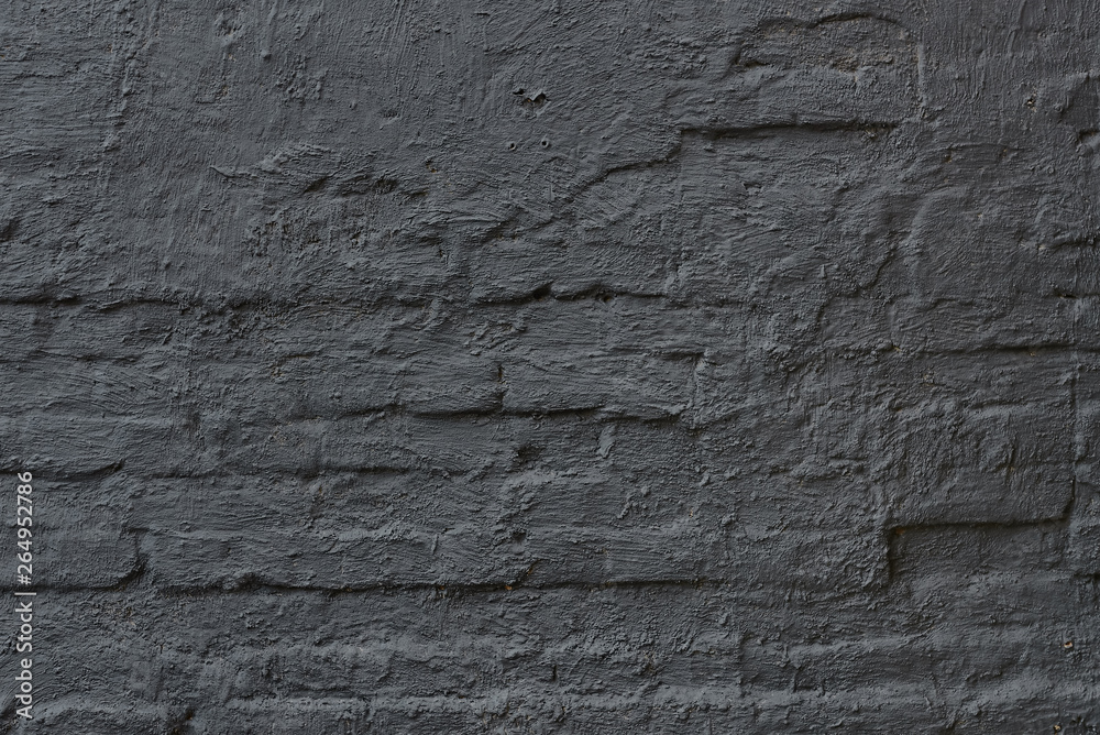 roughly painted old brick wall with pieces of plaster roughly painted old brick wall with pieces of plaster