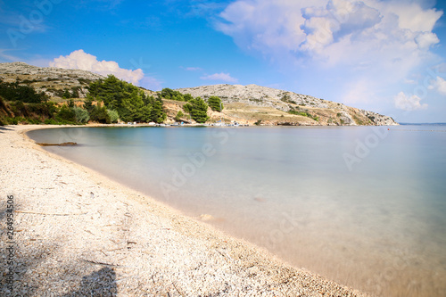 Pag Island, Smokvica beach in the southern part photo