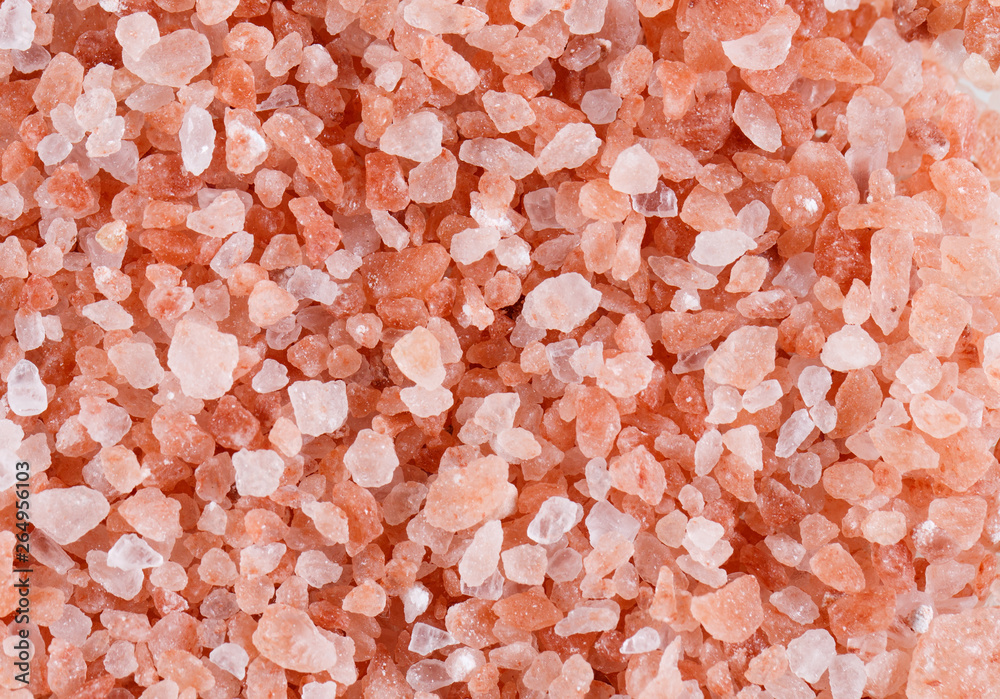 Pink himalayan salt isolated on white background. Pink himalayan salt isolated on white background.