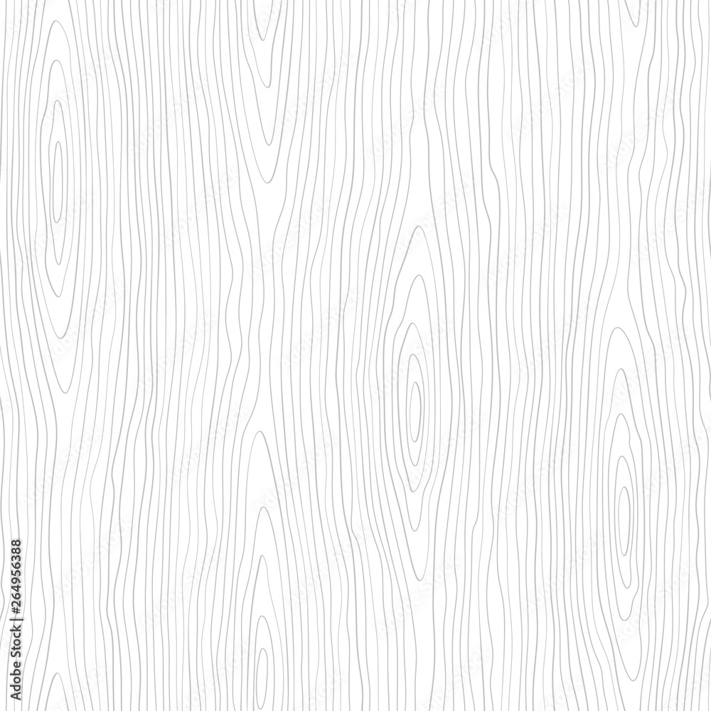 Seamless wooden pattern. Wood grain texture. Dense lines. Abstract background. Vector illustration