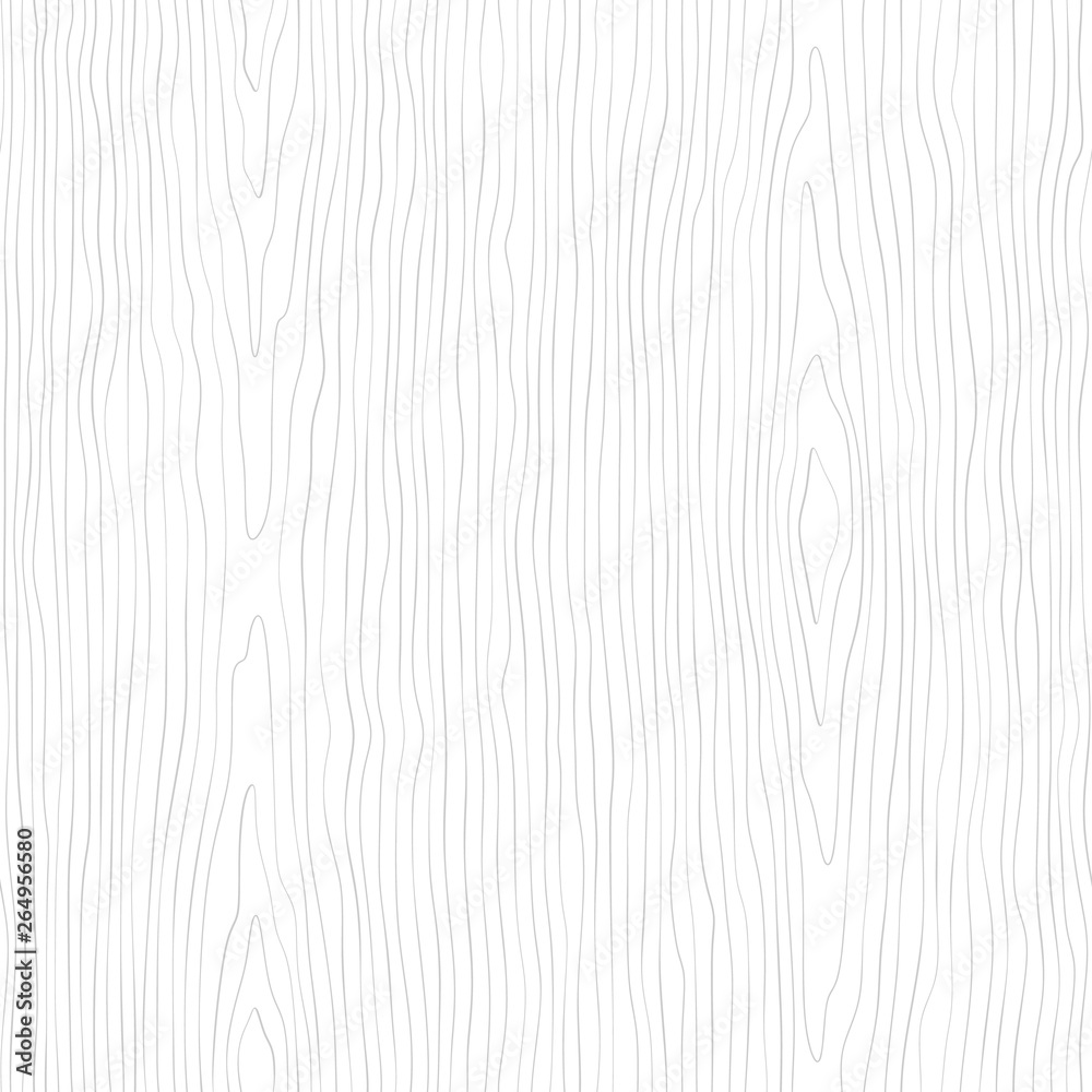 Seamless wooden pattern. Wood grain texture. Dense lines. Abstract background. Vector illustration - obrazy, fototapety, plakaty 