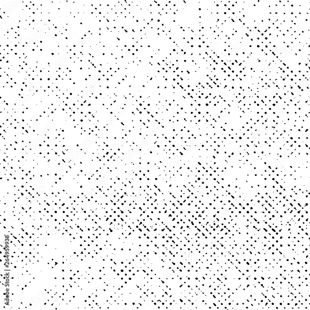 Obraz premium Pattern grunge texture background, abstract grungy vector, Old Halftone dot monochrome