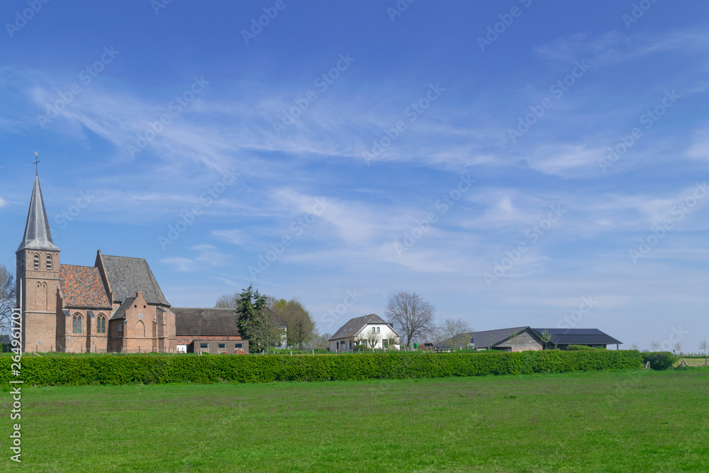 Church in the village of Persingen