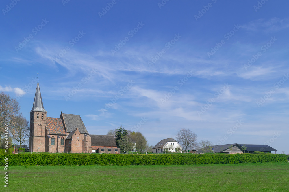 Church in the village of Persingen
