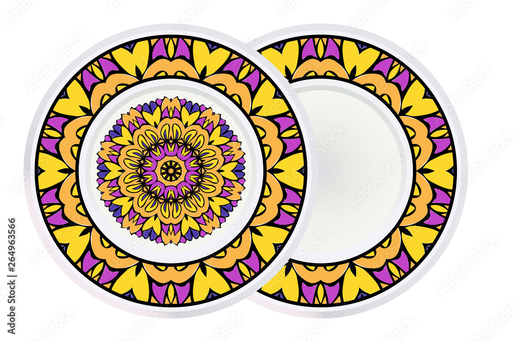 Set of Ornamental Floral Pattern and round frame. Hand Draw Mandala. Decorative Elements. Vector Illustration. Anti-Stress Therapy Pattern. Oriental Pattern. Indian, Moroccan, Mystic, Ottoman Motifs Set of Ornamental Floral Pattern and round frame. Hand Draw Mandala. Decorative Elements. Vector Illustration. Anti-Stress Therapy Pattern. Oriental Pattern. Indian, Moroccan, Mystic, Ottoman Motifs
