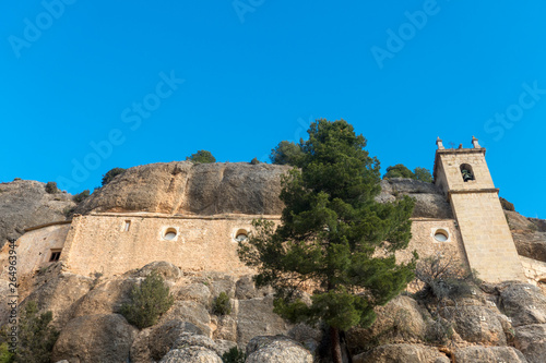 The balma monastery in Zorita del maestrazgo photo