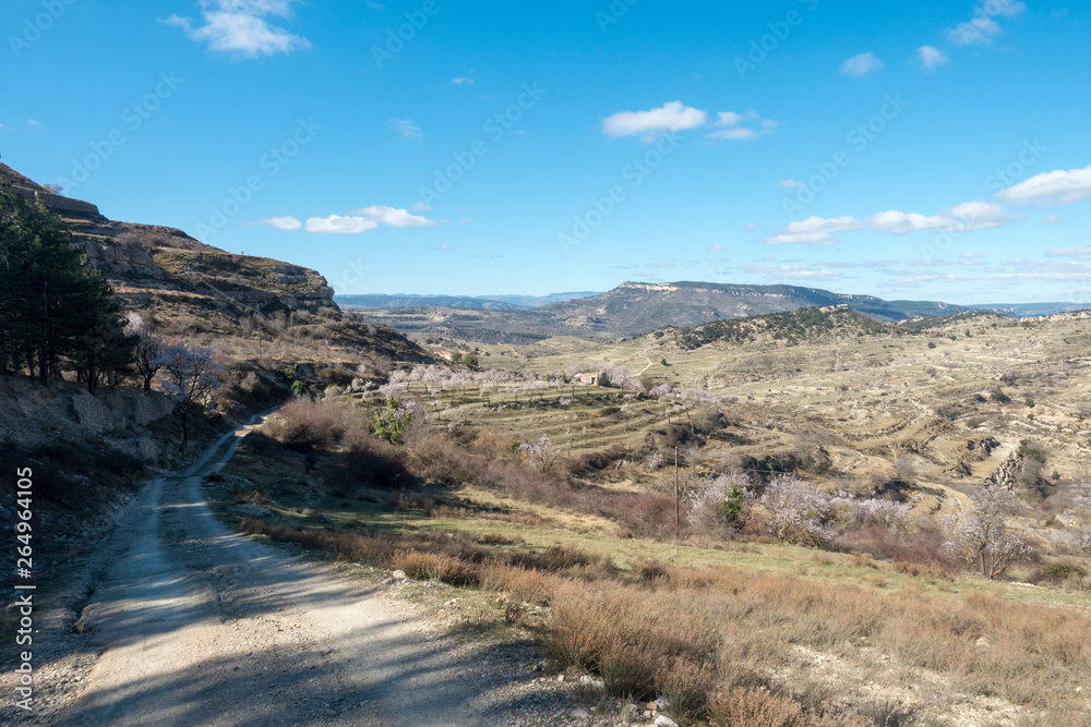 Landscape around the town of Morella in Castellon Landscape around the town of Morella in Castellon