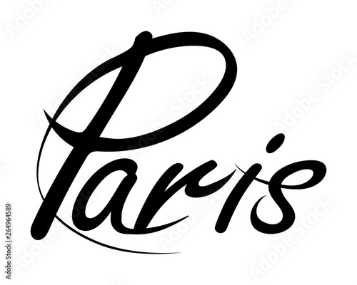 Parigi logo vettoriale 