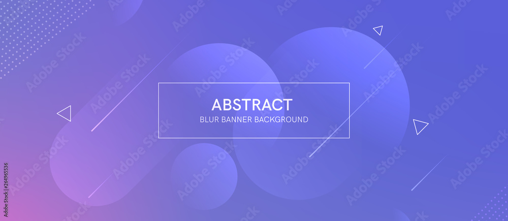 Abstract futurictic banner with a gradient shapes and blur Abstract futurictic banner with a gradient shapes and blur