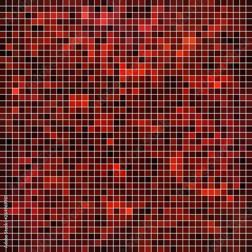 abstract vector square pixel mosaic background