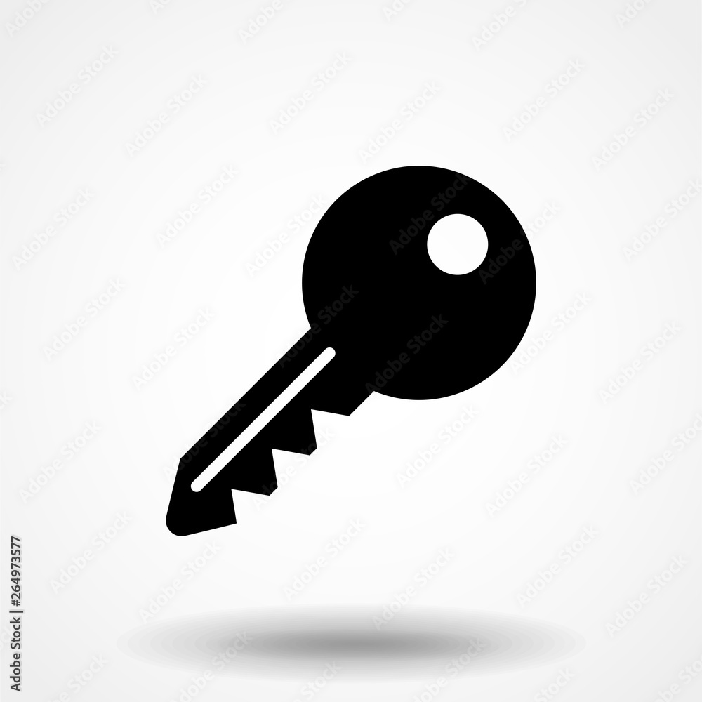 Key icon. Key vector icon. Filled flat sign, solid pictogram isolated on white. Symbol, logo illustration. Key icon. Key vector icon. Filled flat sign, solid pictogram isolated on white. Symbol, logo illustration.