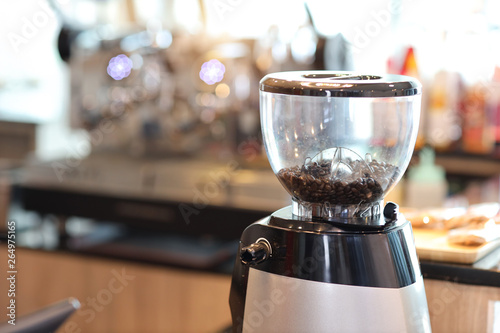 coffee maker machine for barista in coffee shop