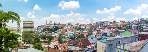Cityscape of Antananarivo, Madagascar