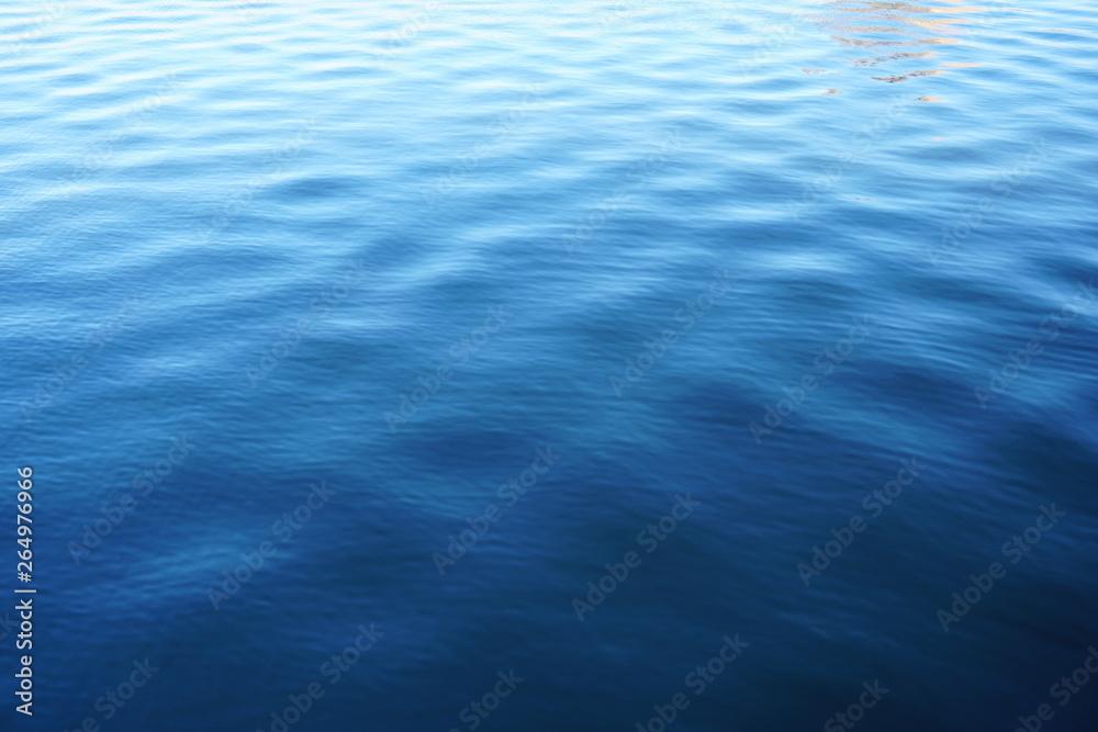 Deep Blue Water Surface