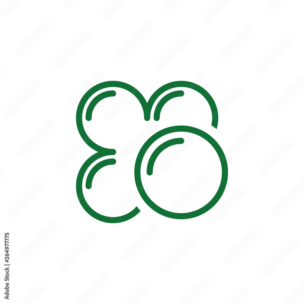 Vitamin, molecule green icon. Element of vitamin icon. Thin line icon for website design and development, app development. Premium icon Vitamin, molecule green icon. Element of vitamin icon. Thin line icon for website design and development, app development. Premium icon