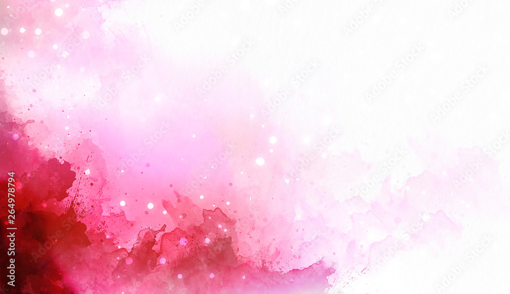 Fototapeta premium abstract color splashes on white background. Violet