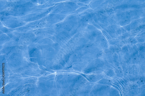 Blue Water Surface Texture Background