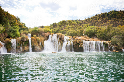 Krka, Sibenik, Croatia - Enjoying the calming waterfalls of Krka National Park