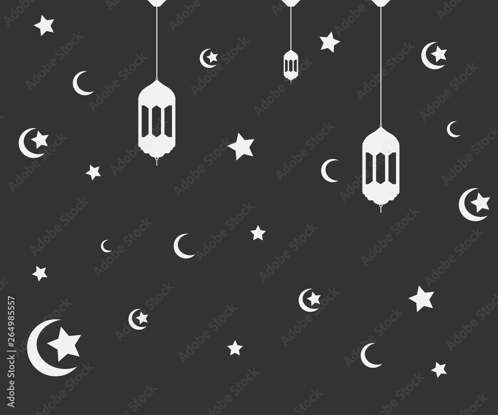 Ramadan lights can be used for decoration, greenscreen is also available Ramadan lights can be used for decoration, greenscreen is also available