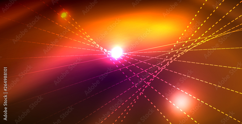 Shiny neon space background Shiny neon space background