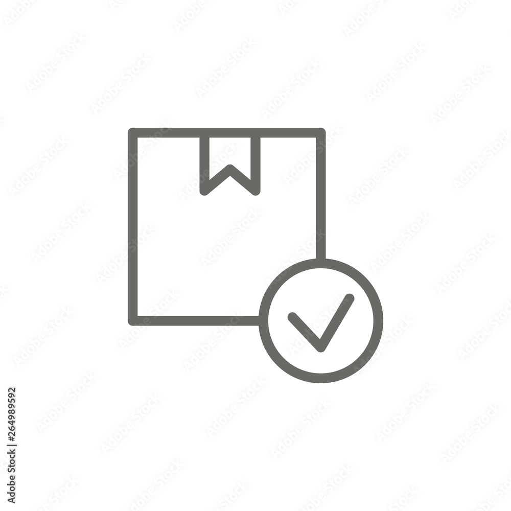 Box, delivery, check vector icon . Simple element illustration from UI concept. Box, delivery, check vector icon . Cargo Icon Vector Illustration. Box, delivery, check vector icon . Simple element illustration from UI concept. Box, delivery, check vector icon . Cargo Icon Vector Illustration.