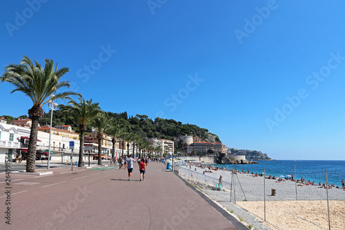 Promenade des Anglais beach - Nice, French Riviera