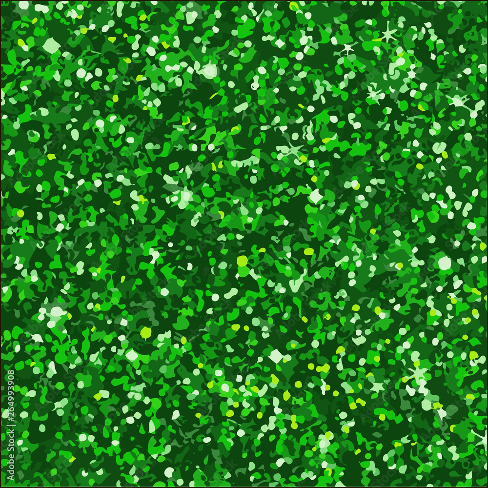Green glitter confetti background. Camouflage background. Seamless pattern vector Green glitter confetti background. Camouflage background. Seamless pattern vector