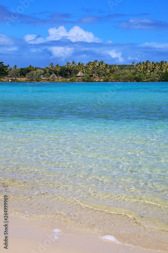 View of Faiava Island from  Ouvea, Loyalty Islands, New Caledonia photo