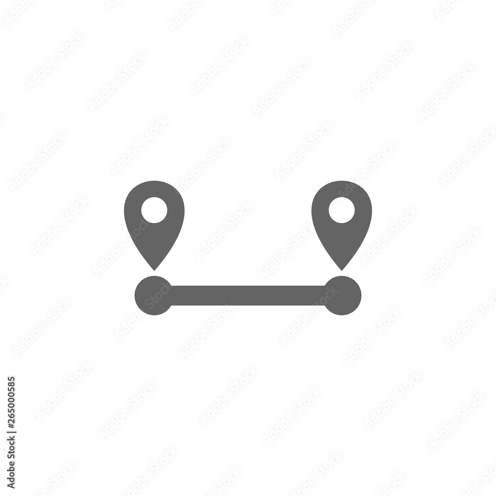 Marker, pin, route icon. Element of materia flat maps and travel icon. Premium quality graphic design icon. Signs and symbols collection icon for websites Marker, pin, route icon. Element of materia flat maps and travel icon. Premium quality graphic design icon. Signs and symbols collection icon for websites