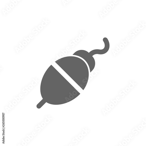 Bobber, fishing, marine, nautical icon. Element of materia flat maps and travel icon. Premium quality graphic design icon. Signs and symbols collection icon for websites