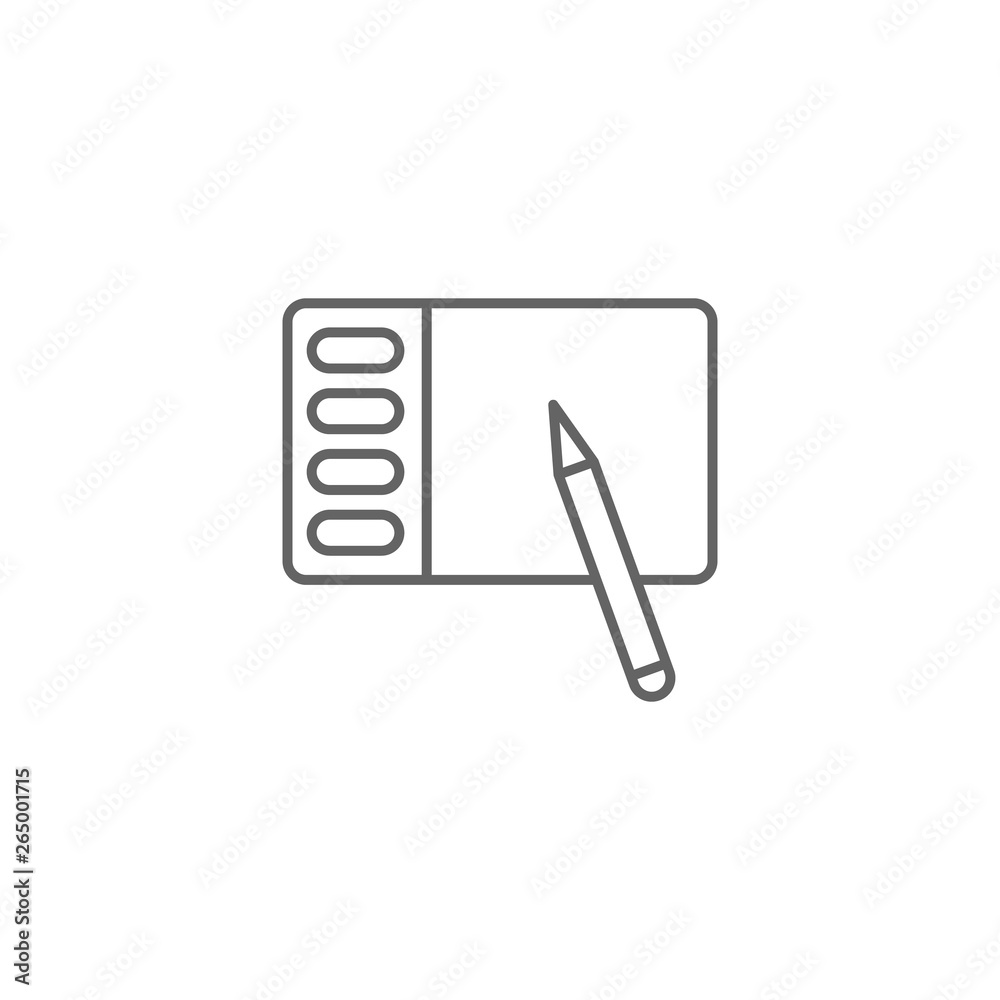 Tablet, 3d printing icon. Element of 3d printing icon. Thin line icon for website design and development, app development. Premium icon Tablet, 3d printing icon. Element of 3d printing icon. Thin line icon for website design and development, app development. Premium icon