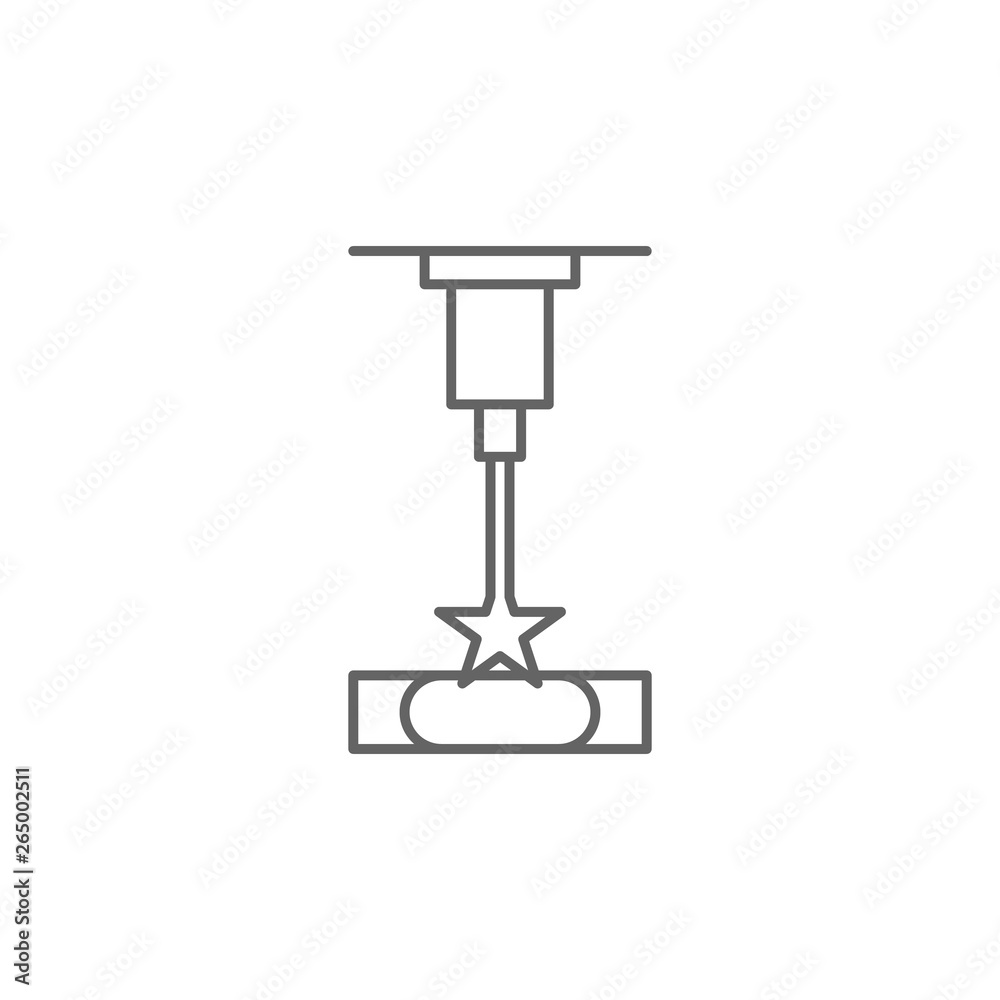 Selective, 3d printing icon. Element of 3d printing icon. Thin line icon for website design and development, app development. Premium icon Selective, 3d printing icon. Element of 3d printing icon. Thin line icon for website design and development, app development. Premium icon