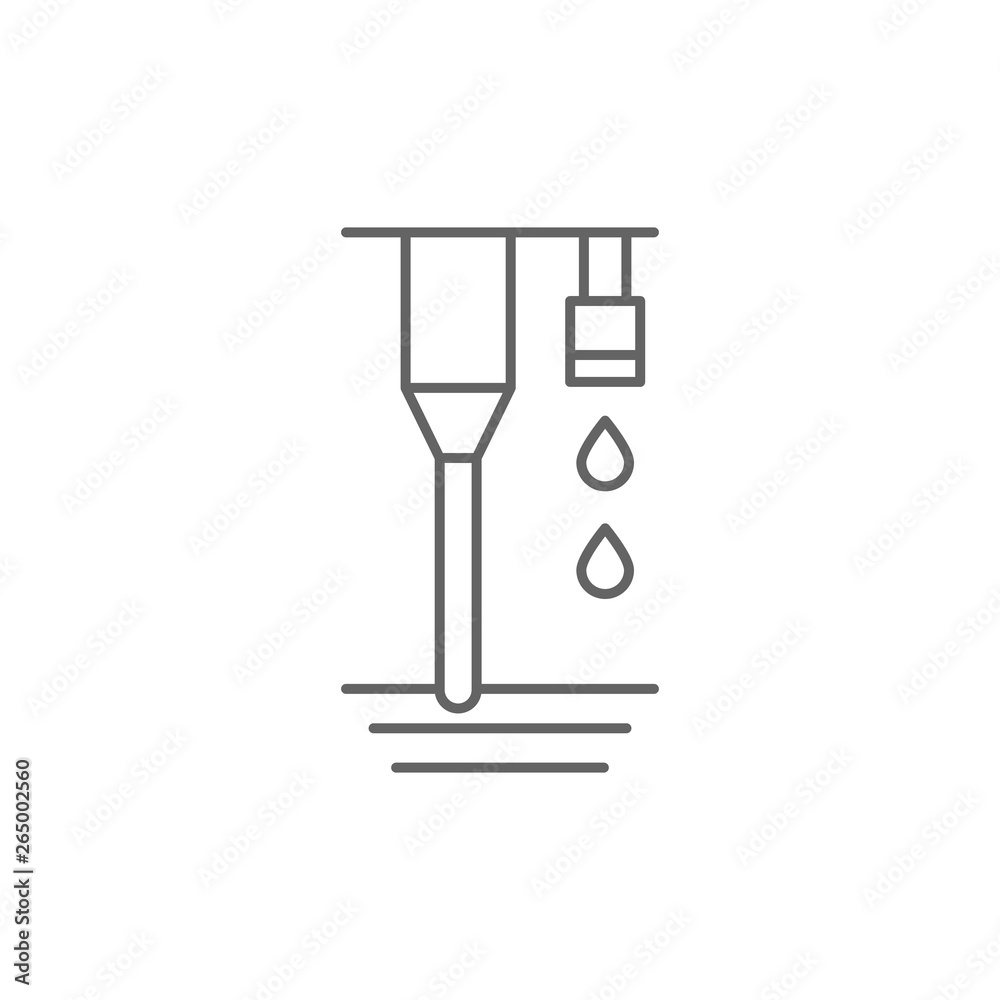 Material, 3d printing icon. Element of 3d printing icon. Thin line icon for website design and development, app development. Premium icon Material, 3d printing icon. Element of 3d printing icon. Thin line icon for website design and development, app development. Premium icon