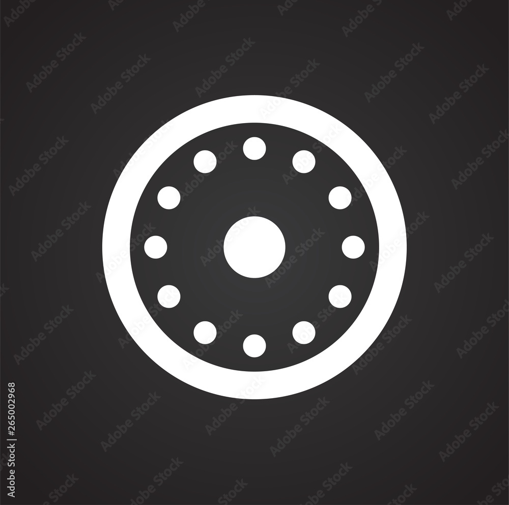 Obraz premium Shield icon on background for graphic and web design. Simple vector sign. Internet concept symbol for website button or mobile app.