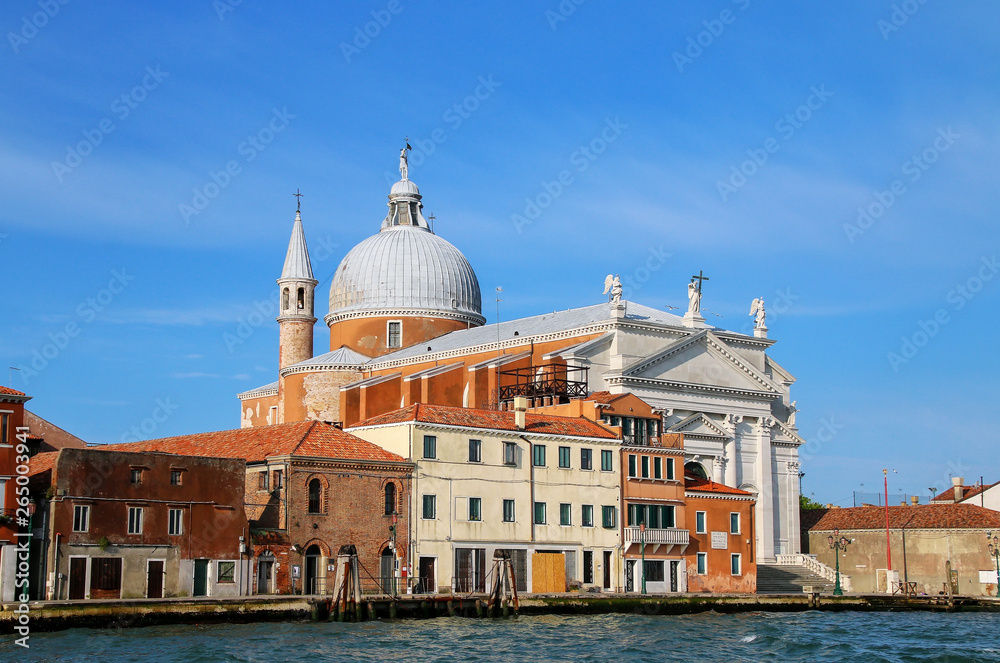 Basilica del Santissimo Redentore on Giudecca island in Venice, Italy