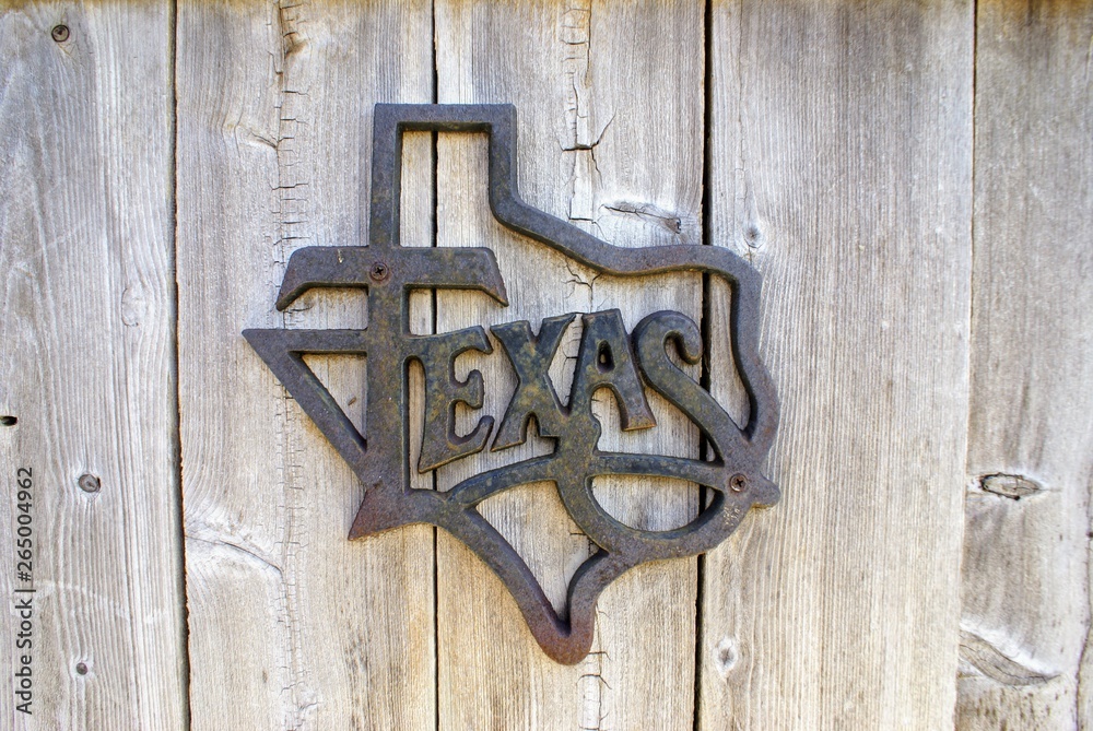 Wooden Texas Object Wooden Texas Object
